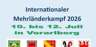 Mehrländerkampf 2026 in Vorarlberg